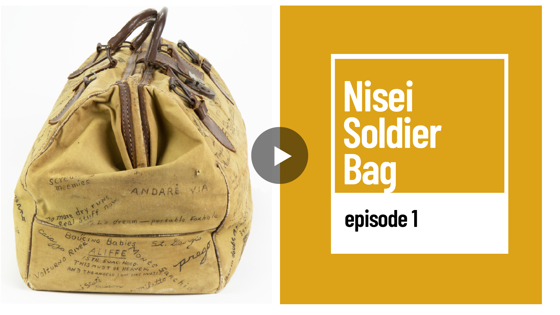 Nisei Soldier Bag