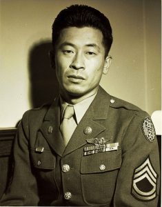 Ben Kuroki in uniform