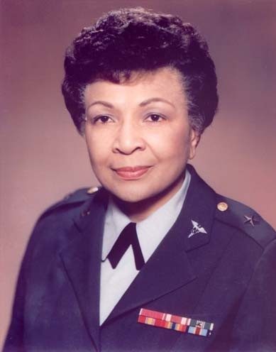 Hazel Johnson-Brown in uniform