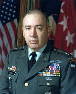 Richard Cavazos in uniform