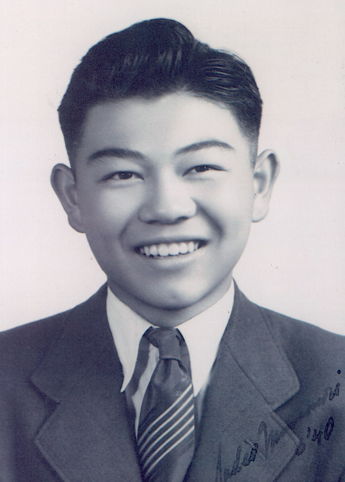 Munemori in a suit and tie, head and shoulders.