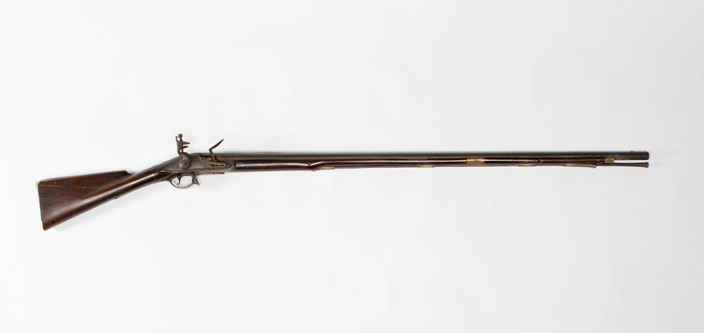 Gun: British Army Officer’s Fusil. (Courtesy of Concord Museum. William Grice, Birmingham, England, 1765-1770, Gift of Mrs. Chandler, A2075)