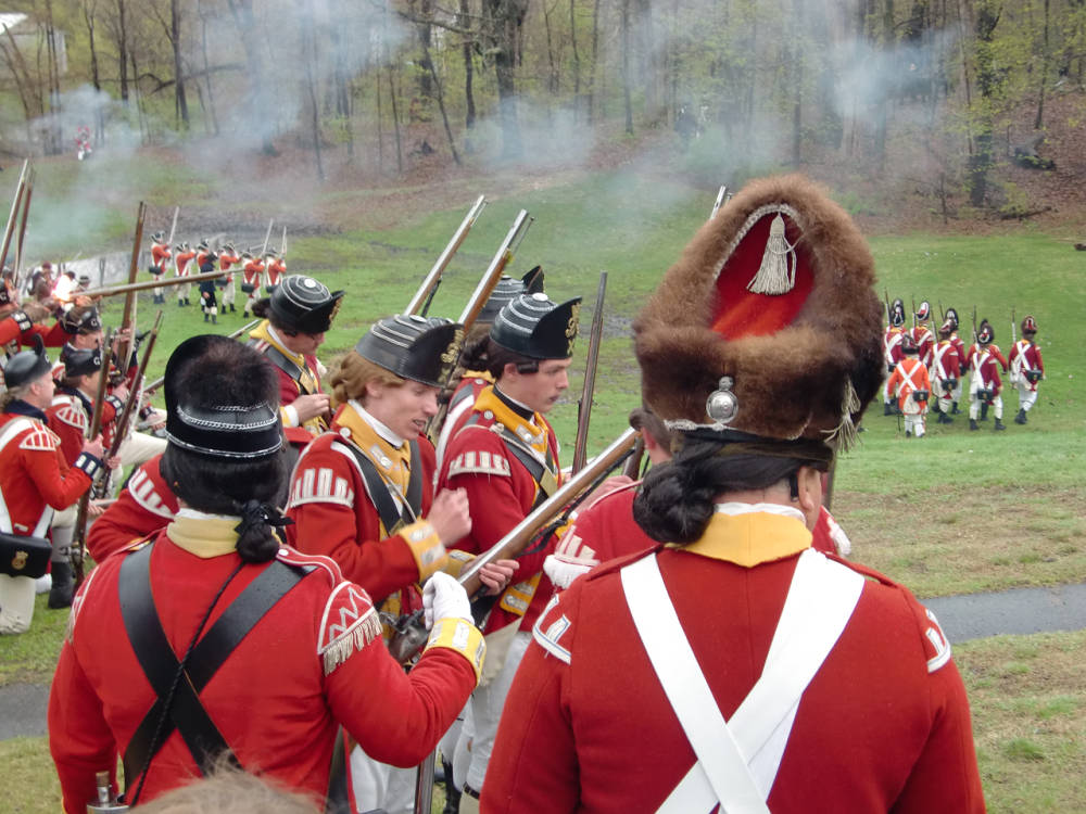Reenactment: Reenactment of Battle Road, 2010. O'Shaughnessy, Paul. 