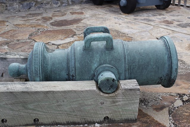 French Gribeauval pattern 8-pound howitzer. Object ID 1999.1234. Courtesy of The Fort Ticonderoga Museum Collection.