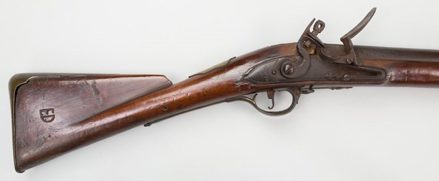 Richard Wilson Commercial Short Musket. Object ID 2013.0076. Courtesy of The Fort Ticonderoga Museum Collection.