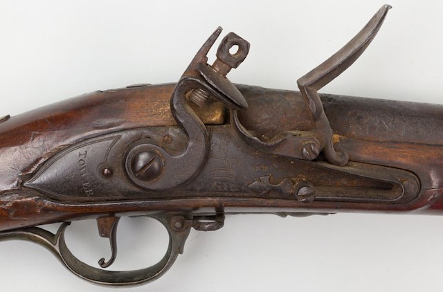 Richard Wilson Commercial Short Musket. Object ID 2013.0076. Courtesy of The Fort Ticonderoga Museum Collection.