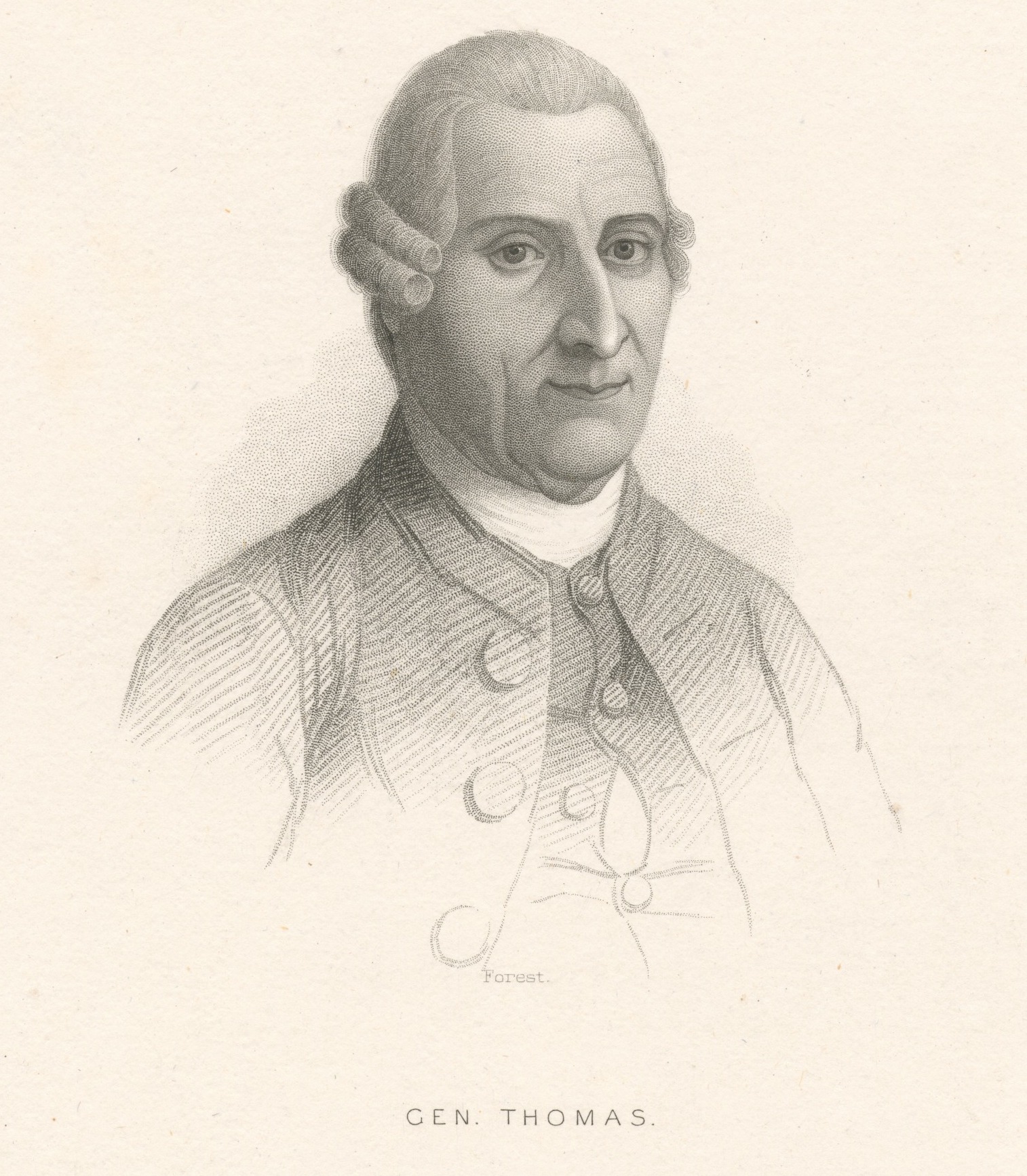 The Miriam and Ira D. Wallach Division of Art, Prints and Photographs: Print Collection, The New York Public Library. “Gen. Thomas” New York Public Library Digital Collections.