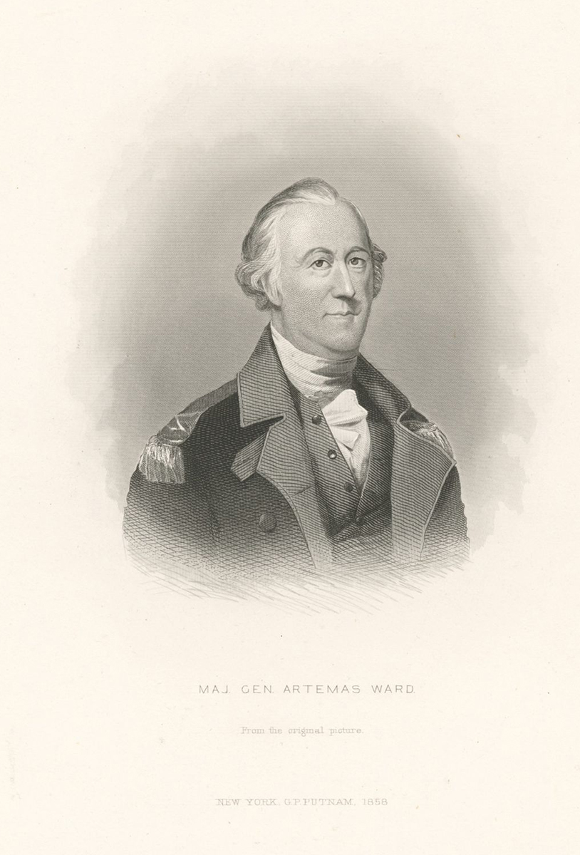 The Miriam and Ira D. Wallach Division of Art, Prints and Photographs: Print Collection, The New York Public Library. “Maj. Gen. Artemas Ward” New York Public Library Digital Collections.