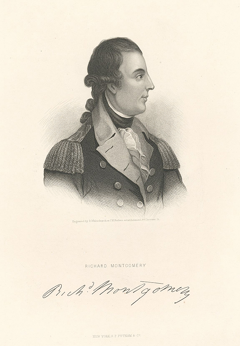 The Miriam and Ira D. Wallach Division of Art, Prints and Photographs: Print Collection, The New York Public Library. “Richard Montgomery.” New York Public Library Digital Collections.