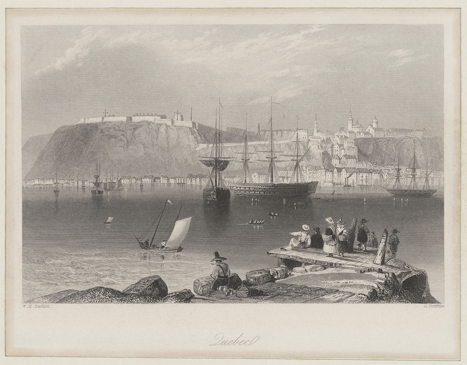 The Miriam and Ira D. Wallach Division of Art, Prints and Photographs: Print Collection, The New York Public Library. “Quebec” New York Public Library Digital Collections.