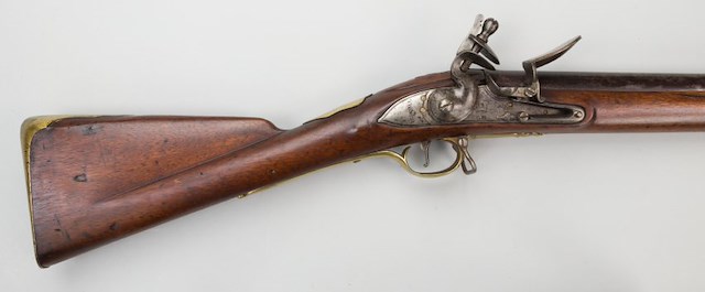 English Pattern 1777 Short Land Musket c.1779. Object ID 2022.1.36. Courtesy of the For Ticonderoga Museum Collection.