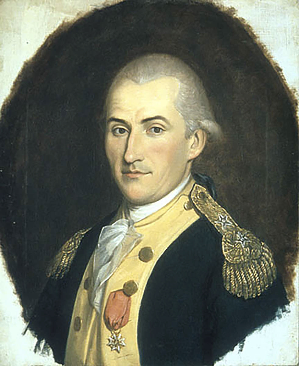 Portrait of Louis Lebegue Duportail (1743-1802), French officer and chief Continental Army engineer, Wikicommons.