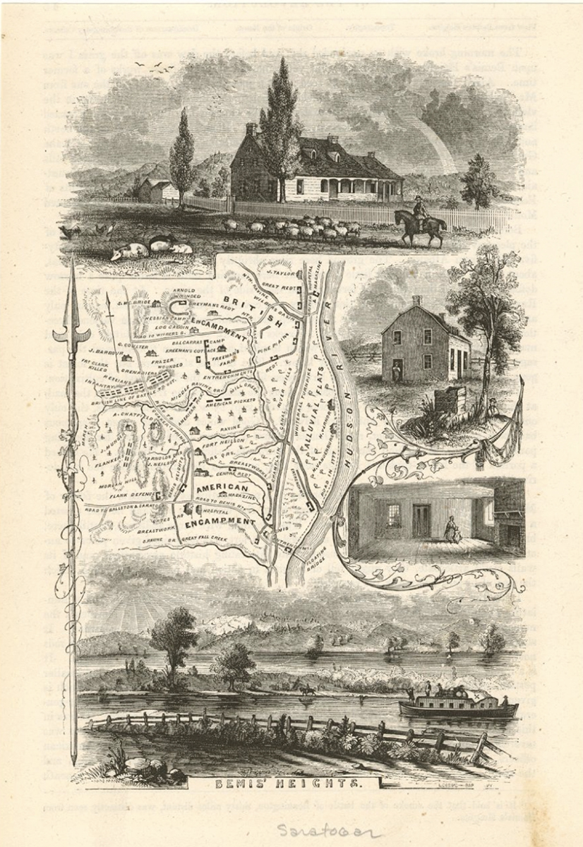 The Miriam and Ira D. Wallach Division of Art, Prints and Photographs: Picture Collection, The New York Public Library. “Arnold at Bemis’s Heights” New York Public Library Digital Collections.