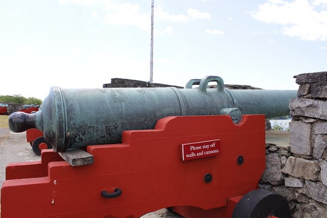 French Gribeauval pattern bronze 16-pounder siege cannon. Object ID 1999.1343. Courtesy of the Fort Ticonderoga Museum Collection.
