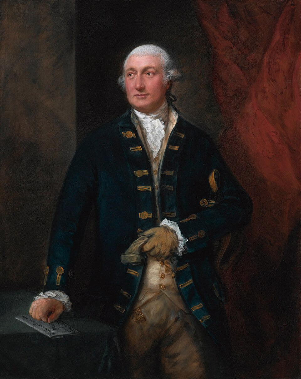 Admiral Lord Graves, 1st Baron Graves of Gravesend, painting by Thomas Gainsborough. Wikicommons.