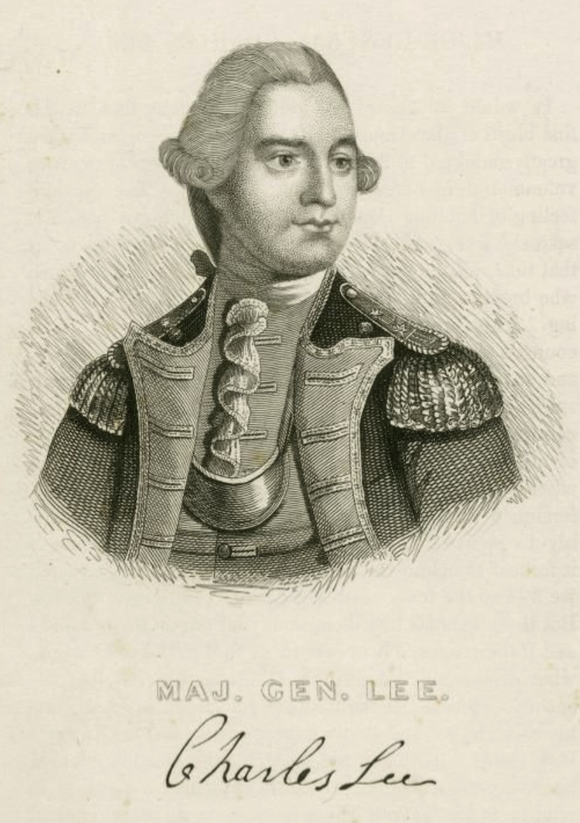 The Miriam and Ira D. Wallach Division of Art, Prints and Photographs: Print Collection, The New York Public Library. “Charles Lee, 1731-1782.” New York Public Library Digital Collections.