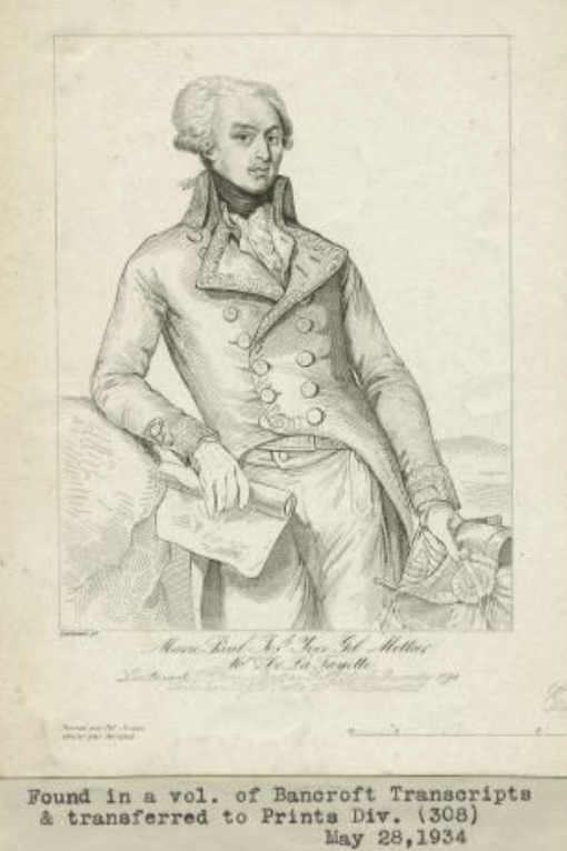 The Miriam and Ira D. Wallach Division of Art, Prints and Photographs: Print Collection, The New York Public Library. “Lafayette…” New York Public Library Digital Collections.